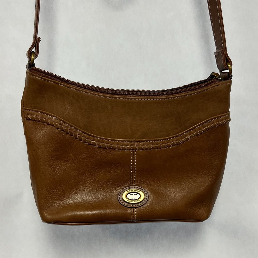 Tignanello Crossbody Distressed Vintage Leather